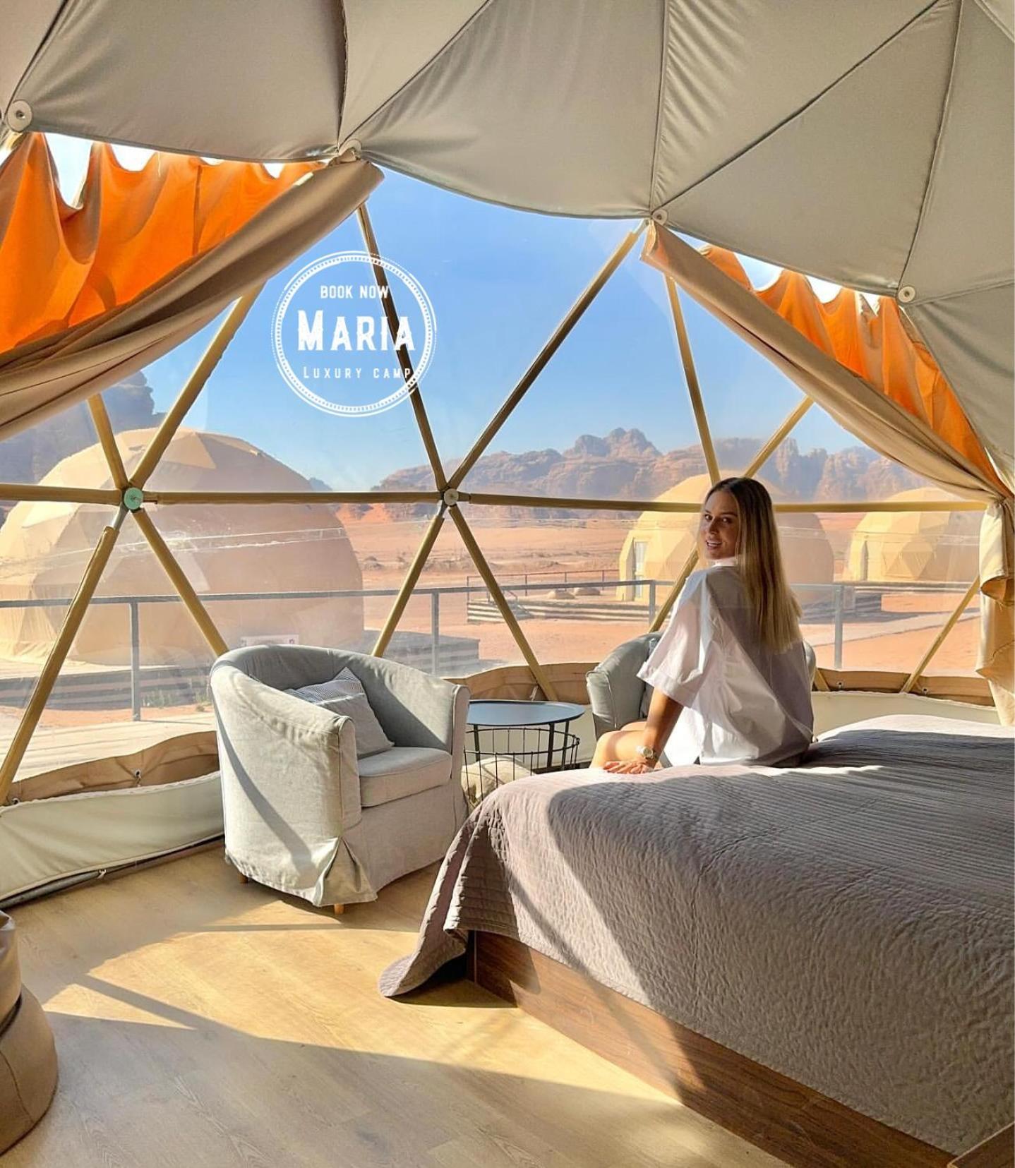 Rum Maria Luxury Camp & Bubble Rooms Rum vádi Kültér fotó