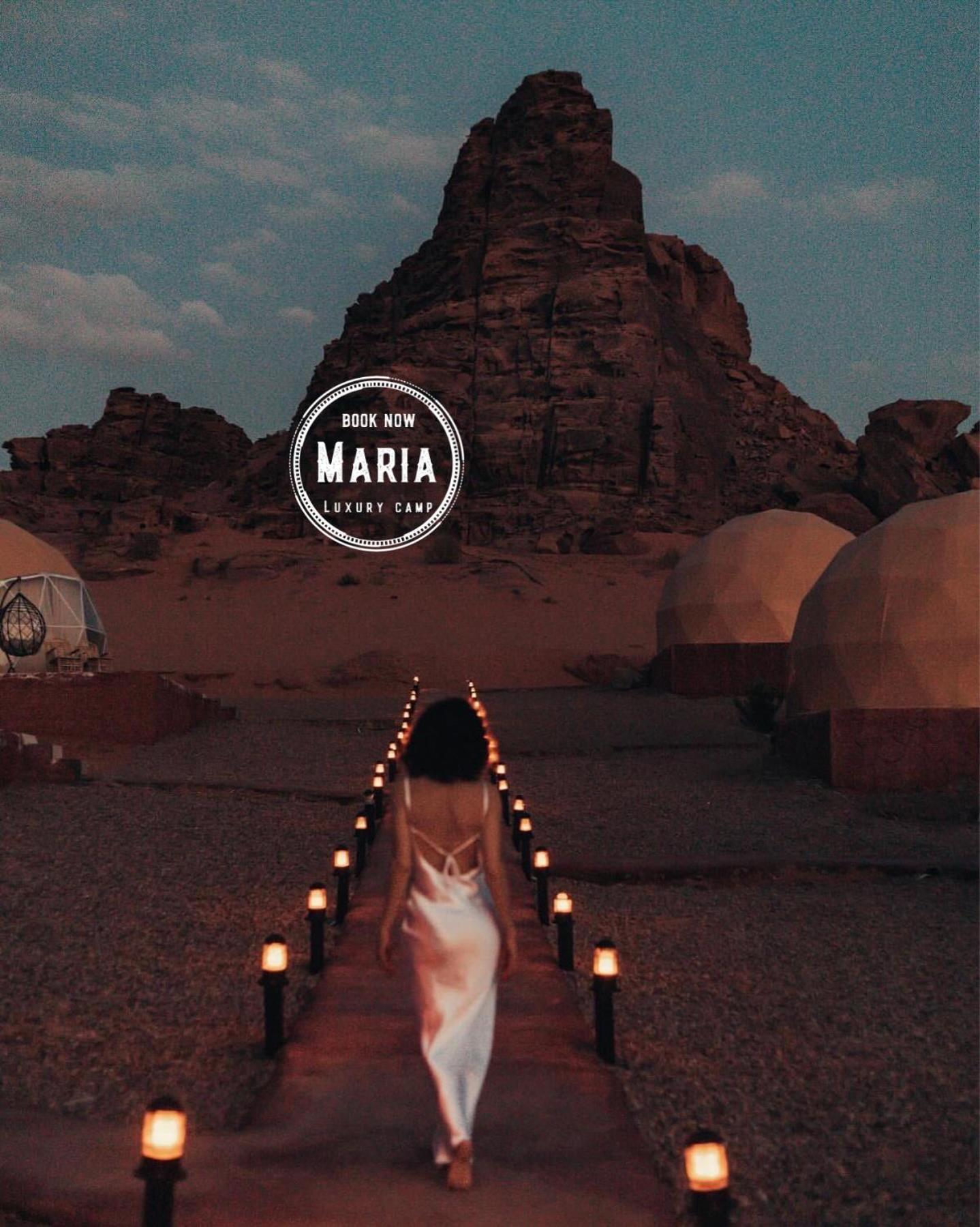 Rum Maria Luxury Camp & Bubble Rooms Rum vádi Kültér fotó