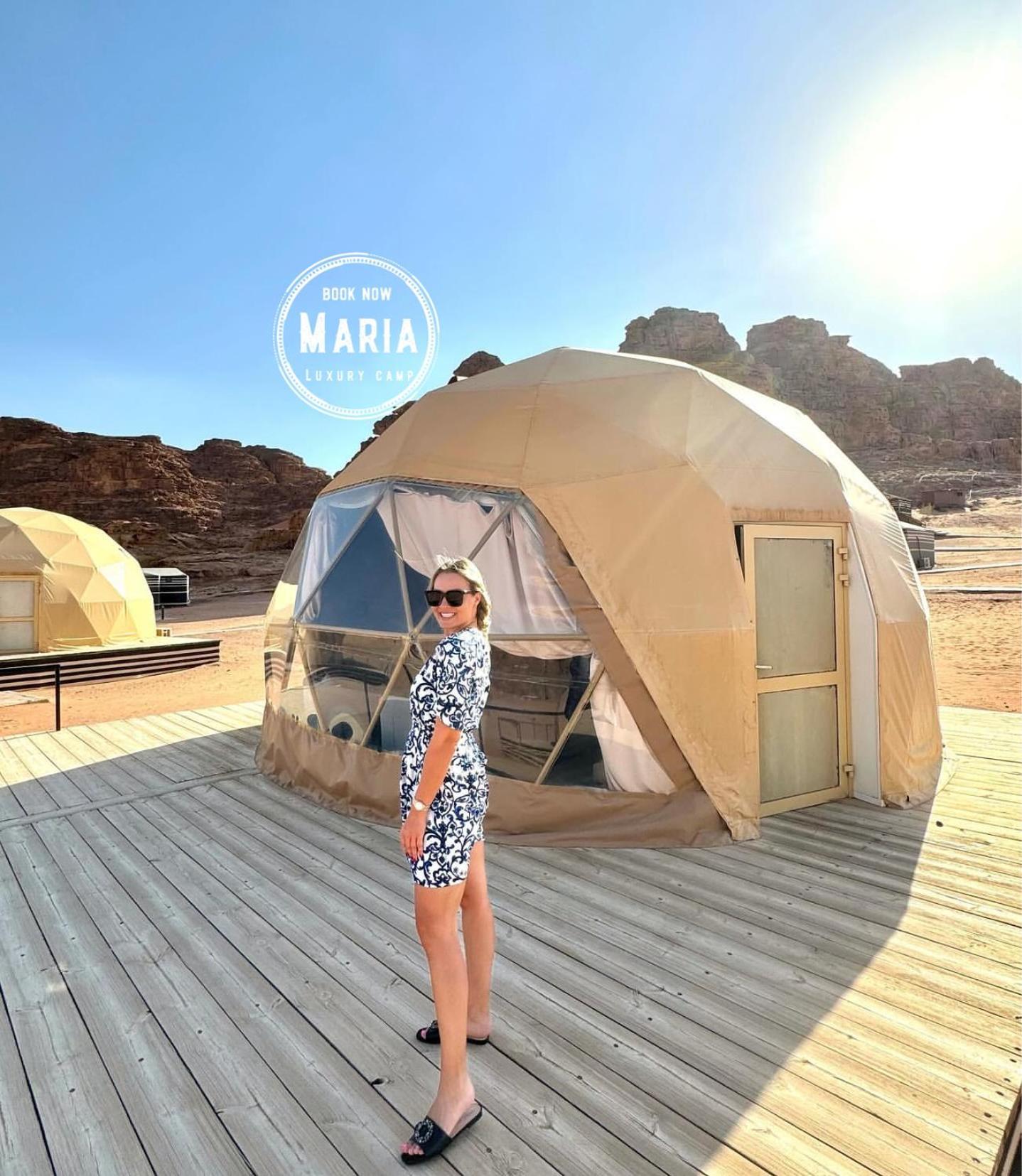 Rum Maria Luxury Camp & Bubble Rooms Rum vádi Kültér fotó