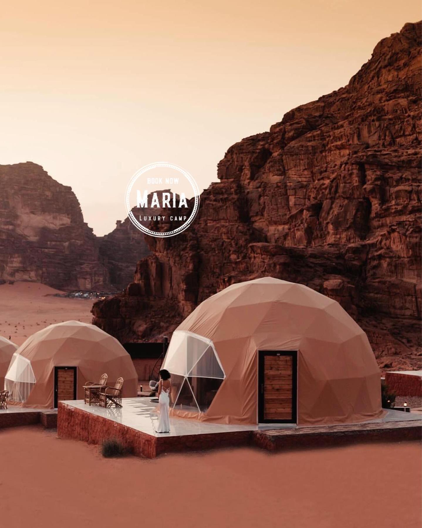 Rum Maria Luxury Camp & Bubble Rooms Rum vádi Kültér fotó